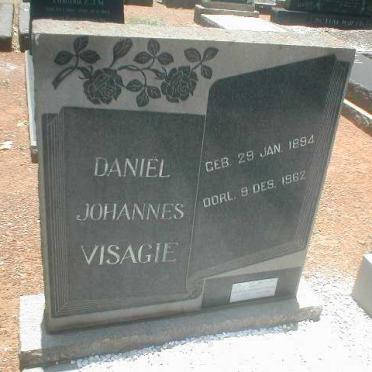 VISAGIE Daniel Johannes 1894-1962