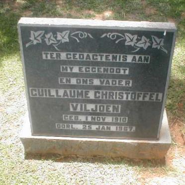 VILJOEN Guillaume Christoffel 1910-1967
