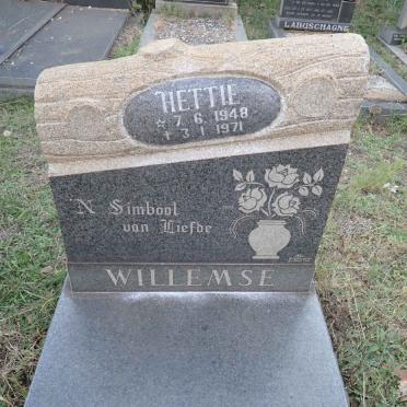 WILLEMSE Hettie 1948-1971