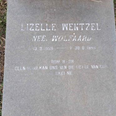 WENTZEL Lizelle nee WOLFAARD 1959-1999