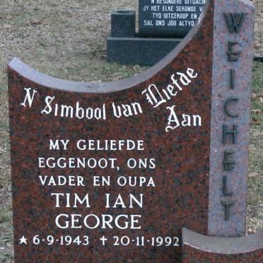 WEICHELT Tim Ian George 1943-1992
