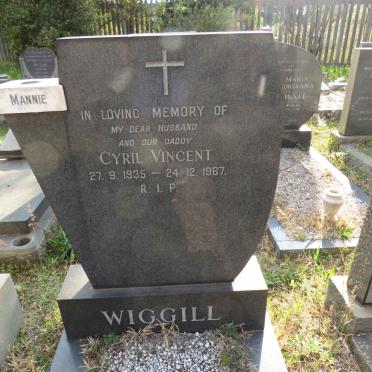 WIGGILL Cyril Vincent 1935-1967