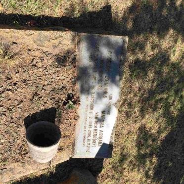 BERG Rudolph Johannes, van den 1844-1926 &amp; Maryna Adriana MEY 184?-1942