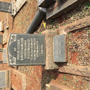 COTTON George 1866-1953 &amp; Elizabeth May -1946