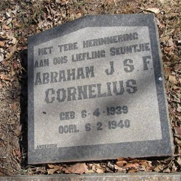 CORNELIUS Abraham J.S.F. 1939-1940