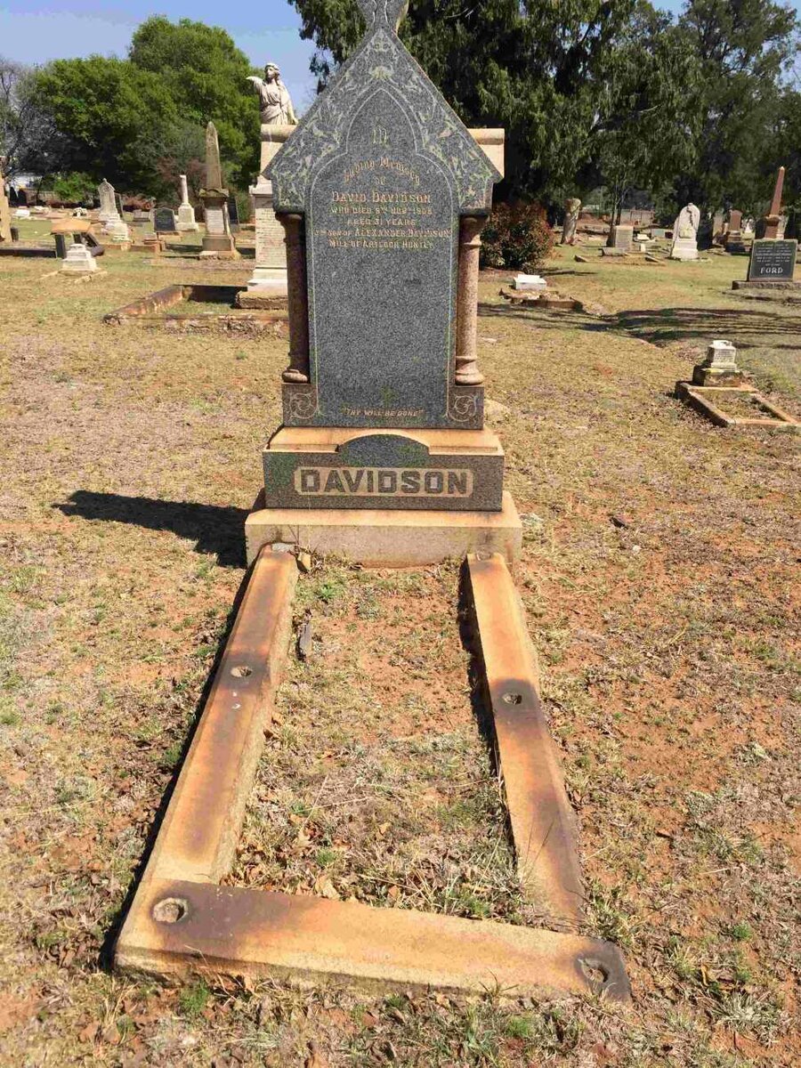 DAVIDSON David -1909