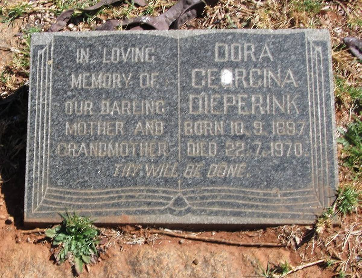 DIEPERINK Dora Georgina 1897-1970