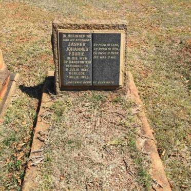 FOURIE Jasper Johannes -1935