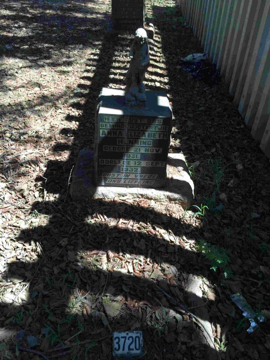 HENNING Anna Elizabeth 1931-1932