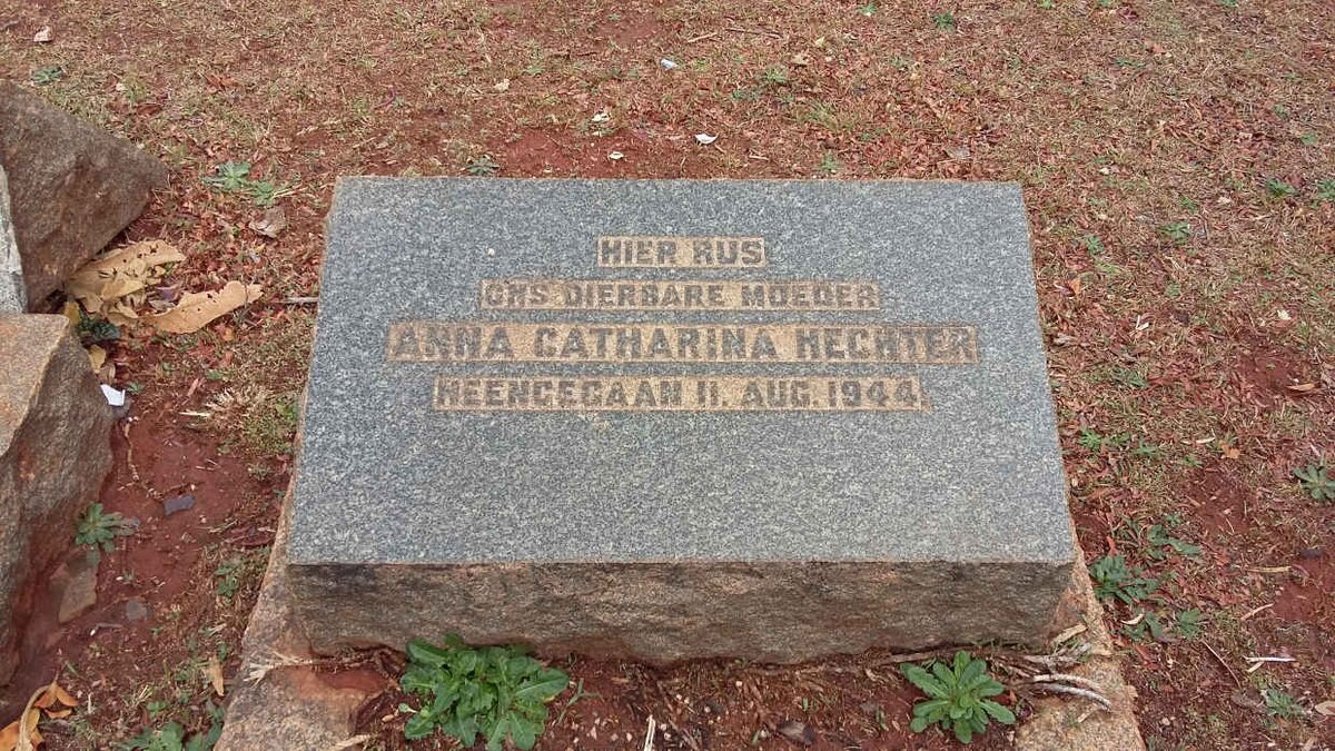 HECHTER Anna Catharina -1944