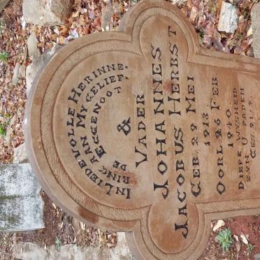 HERBST Johannes Jacobus 1913-1940