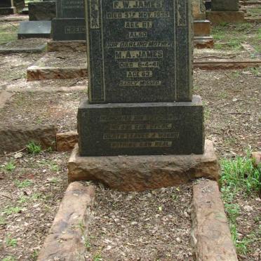 JAMES F.W. -1935 &amp; M.A. -1941