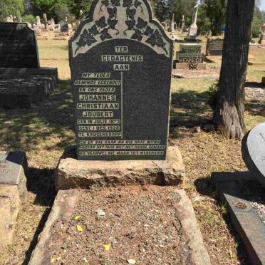 JOUBERT Johannes Christiaan 1873-1926