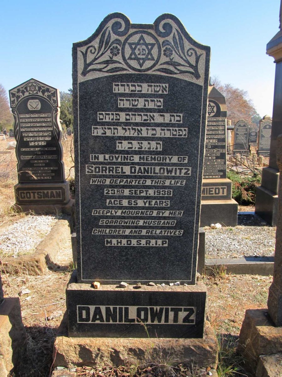 DANILOWITZ Sorrel -1938