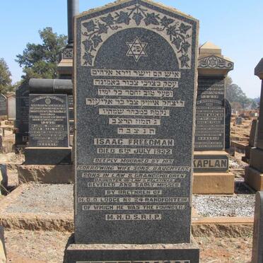 FREEDMAN Isaac -1932