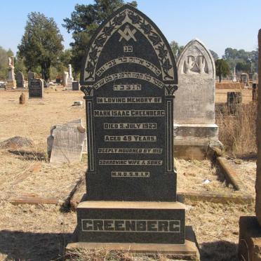 GREENBERG Mark Isaac -1923