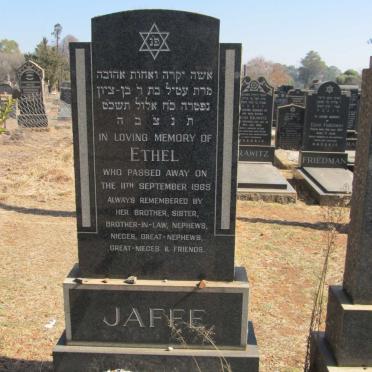 JAFFE Ethel -1969