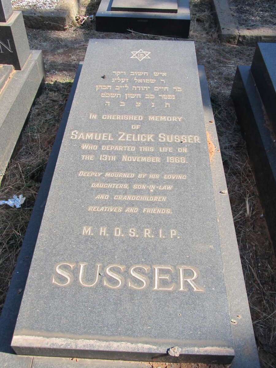 SUSSER Samuel Zelick -1968