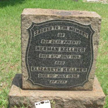 KELLNER Herman -1919 &amp; Elizabeth -1936