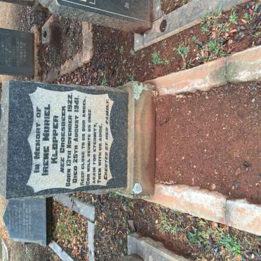 KLOPPER Irene Muriel nee GROESBEEK 1922-1941