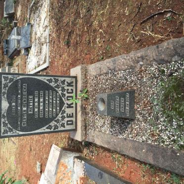 KOCK Hester Hendriena, de 1932-1945