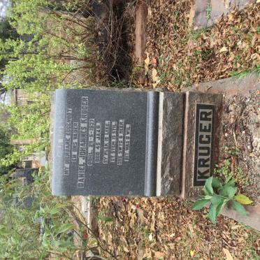 KRUGER Daniel Johannes -1937