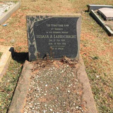 LABUSCHAGNE Susara A. 1895-1936