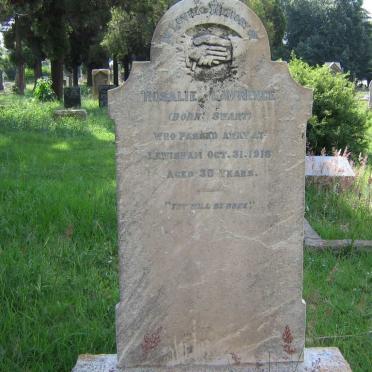 LAWRENCE Rosalie nee SWART -1918