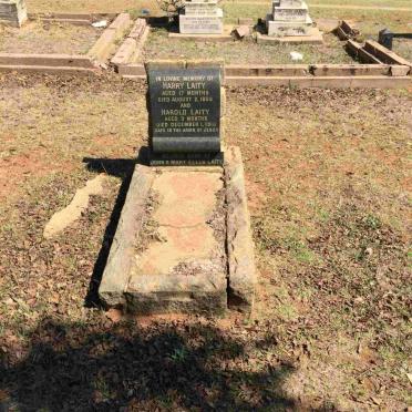LAITY Harry -1909 :: LAITY Harold -1910