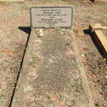 LAW William -1912 :: LAW Margaret J. -1922