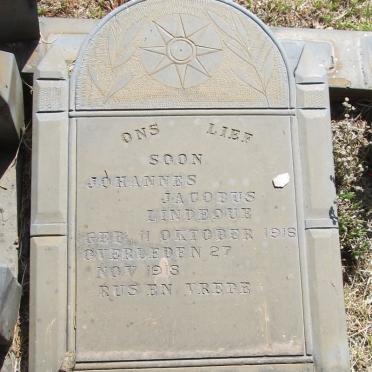 LINDEQUE Johannes Jacobus 1918-1918