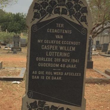 LOTTERING Casper Willem -1941