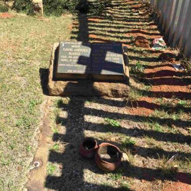 MAREE David Andries 1856-1932 &amp; Elsie Sofia A. MALAN 1858-1936