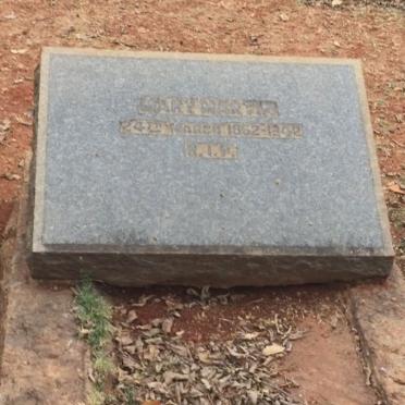 MARTIN Mary 1852-1942