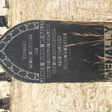 McNALLY James Burns -1934