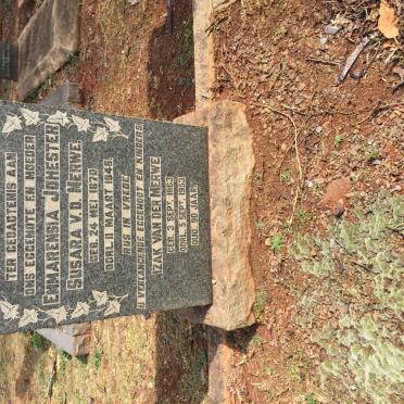 MERWE Izak, van der 1863-1953 &amp;  Emmarensia Johester Susara 1870-1946