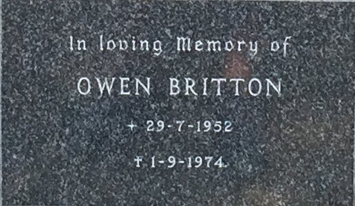 BRITTON Owen 1952-1974