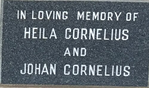 CORNELIUS Johan &amp; Heila