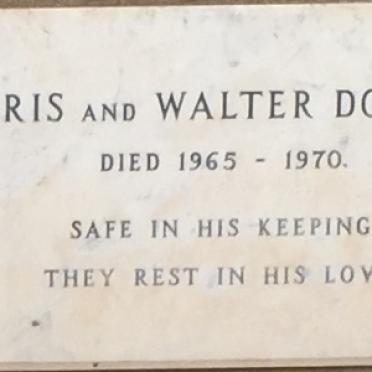 DODDS Walter -1970 &amp; Iris -1965