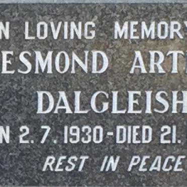 DALGLEISH Desmond Arthur 1930-1974