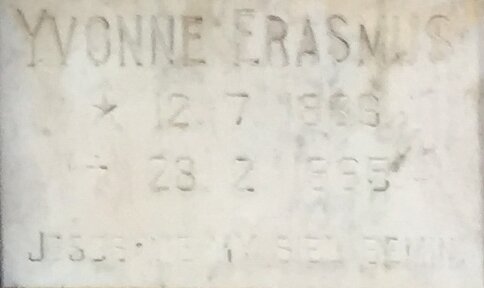 ERASMUS Yvonne 19??-19??