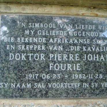 FOURIE Pierre Johann 1917-1982