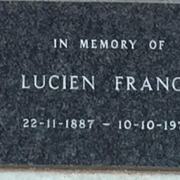 FRANCK Lucien 1887-1972