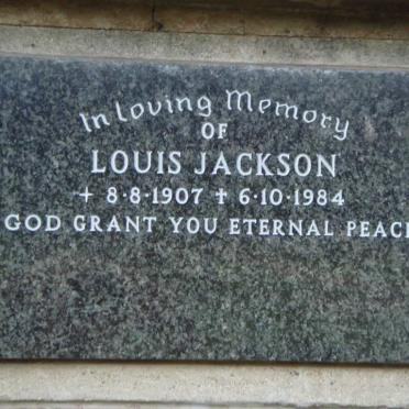 JACKSON Louis 1907-1984