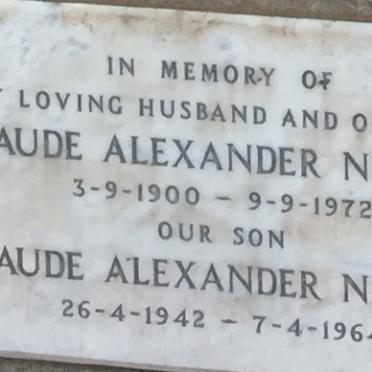 NICHOLL Claude Alexander 1900-1972 :: NICHOLL Claude Alexander 1942-1964