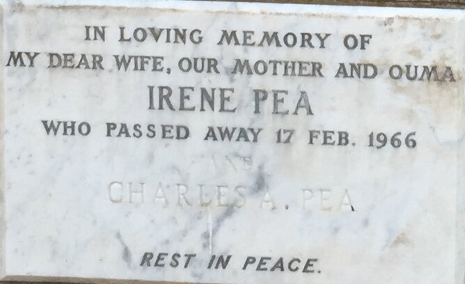 PEA Charles A. &amp; Irene -1966