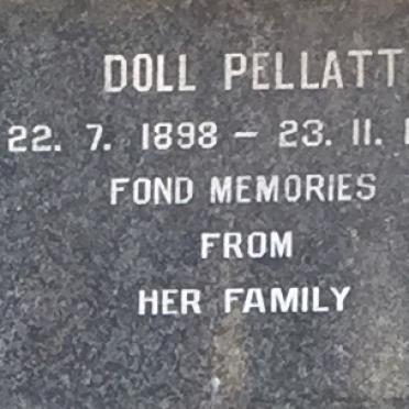 PELLATT Doll 1898-1975