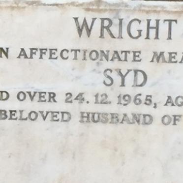 WRIGHT Syd -1965