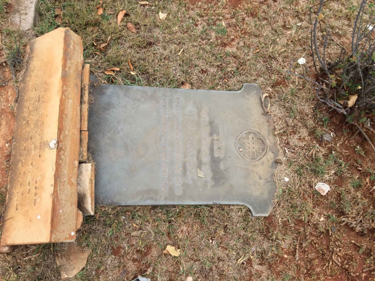 NAUDE M.J. 1885-1894