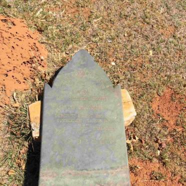 PLESSIS Pieter Johannes, du 1899-1901